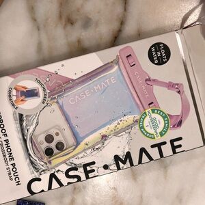 CASE-MATE Waterproof Phone Pouch - Purple and Pink